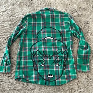 Tinkerbell Disney Cakeworthy Plaid flannel Small